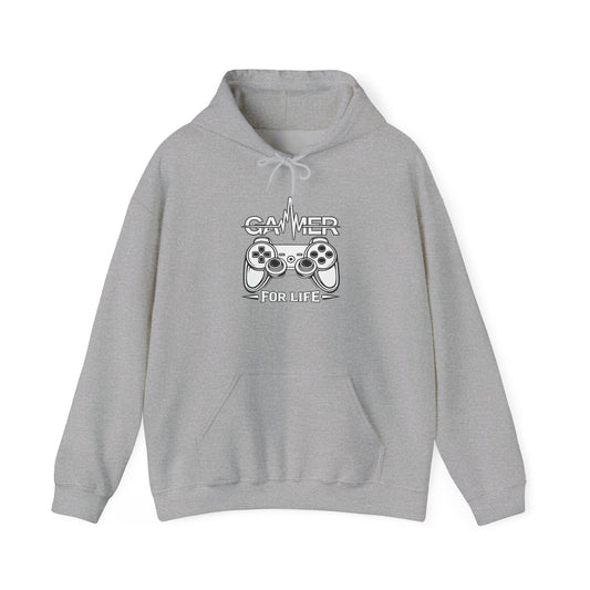 Gamer For Life Hoodie – Retro Controller Design