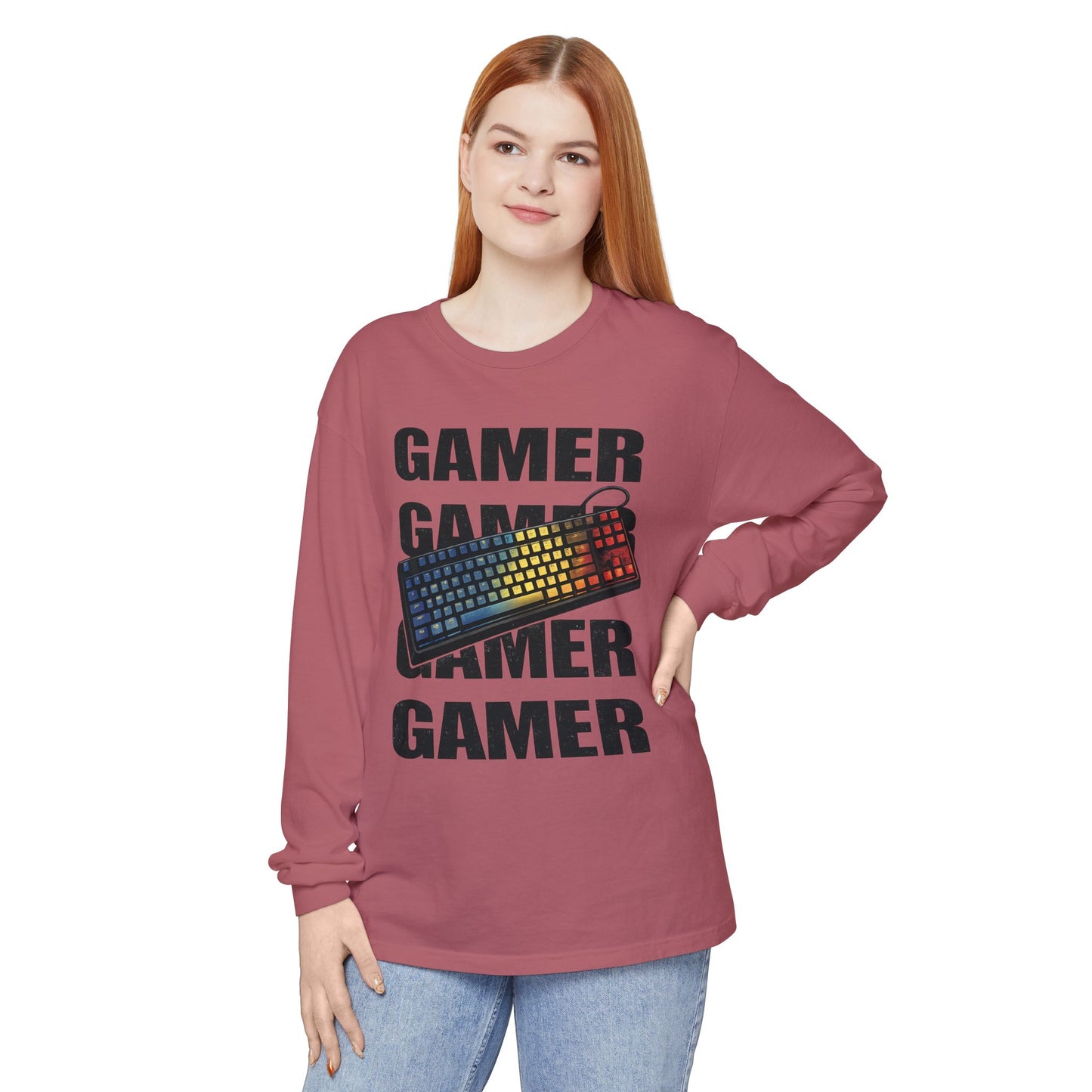 Gamer Long Sleeve Tee — Gaming Shirt