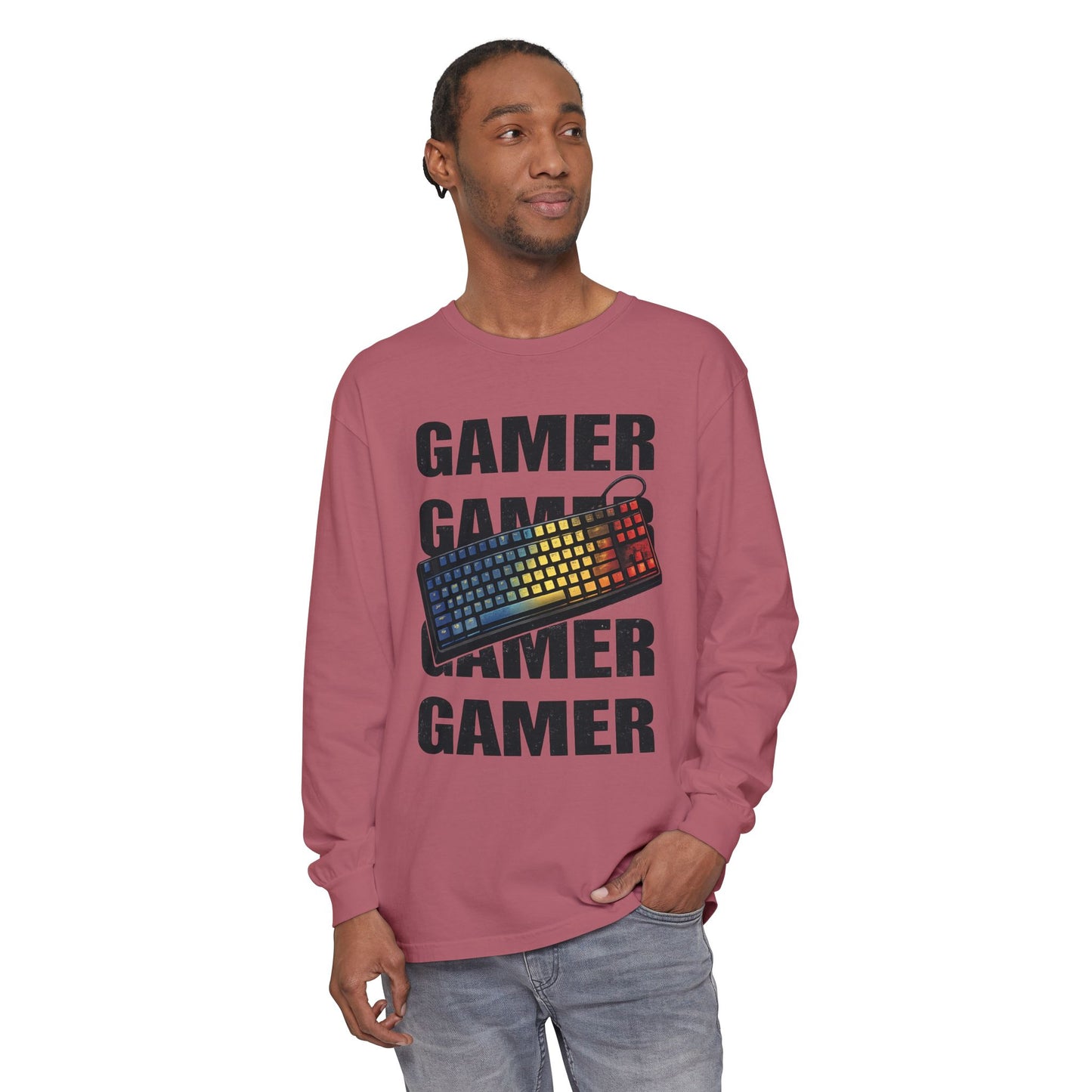 Gamer Long Sleeve Tee — Gaming Shirt