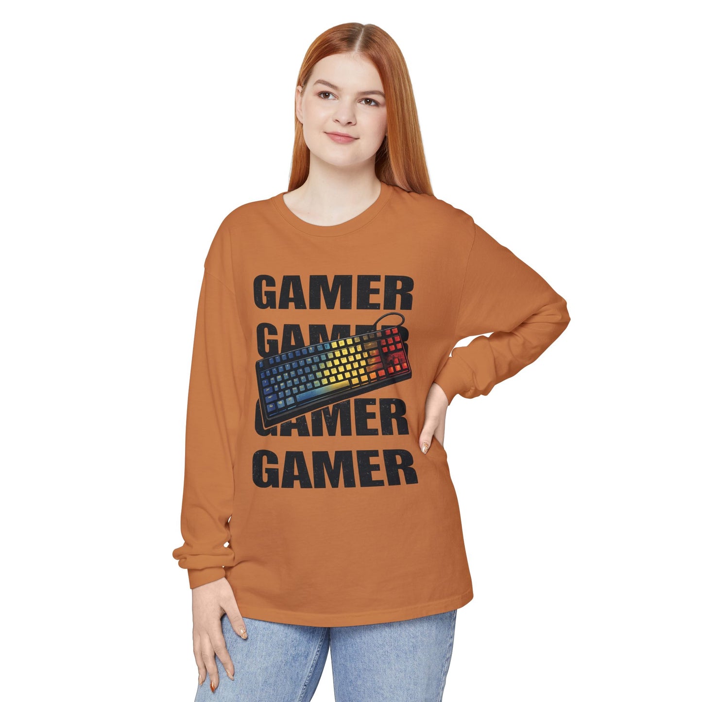 Gamer Long Sleeve Tee — Gaming Shirt