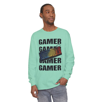 Gamer Long Sleeve Tee — Gaming Shirt