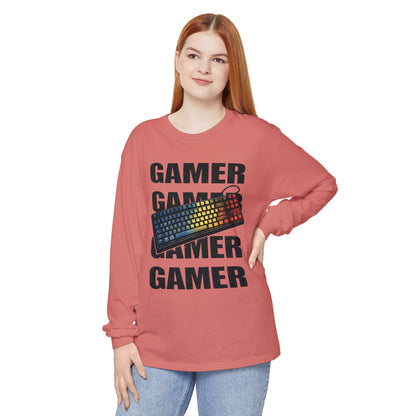 Gamer Long Sleeve Tee — Gaming Shirt