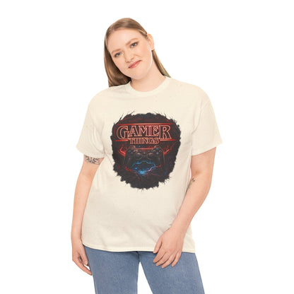 Gamer Things Graphic Tee — Retro Stranger Things‑Style Gaming Shirt