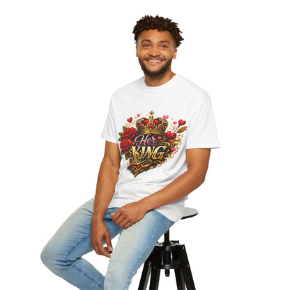 Her King T-Shirt — Rose Crown Couples Tee