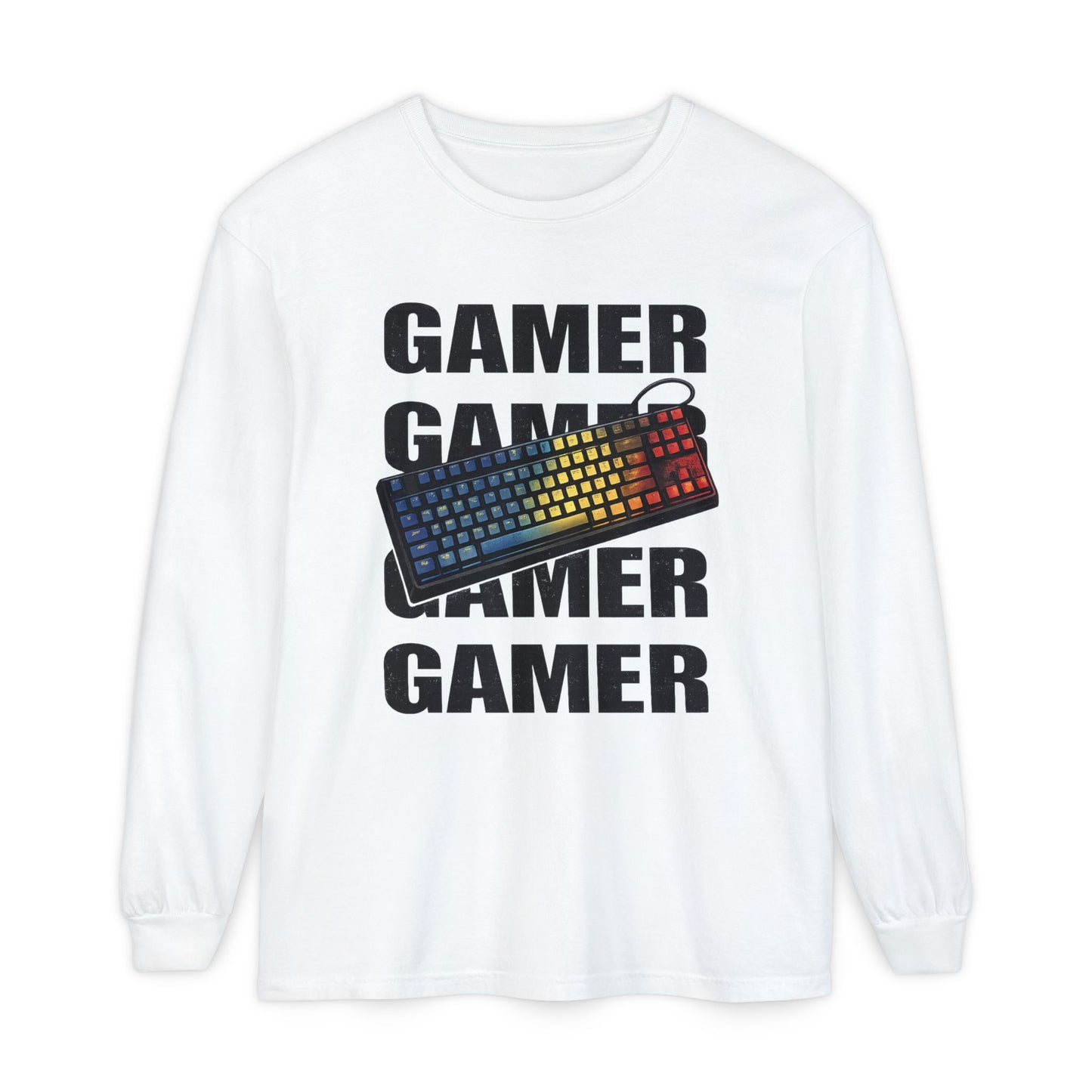 Gamer Long Sleeve Tee — Gaming Shirt