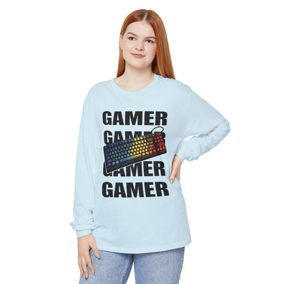 Gamer Long Sleeve Tee — Gaming Shirt