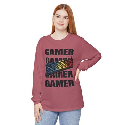 Gamer Long Sleeve Tee — Gaming Shirt