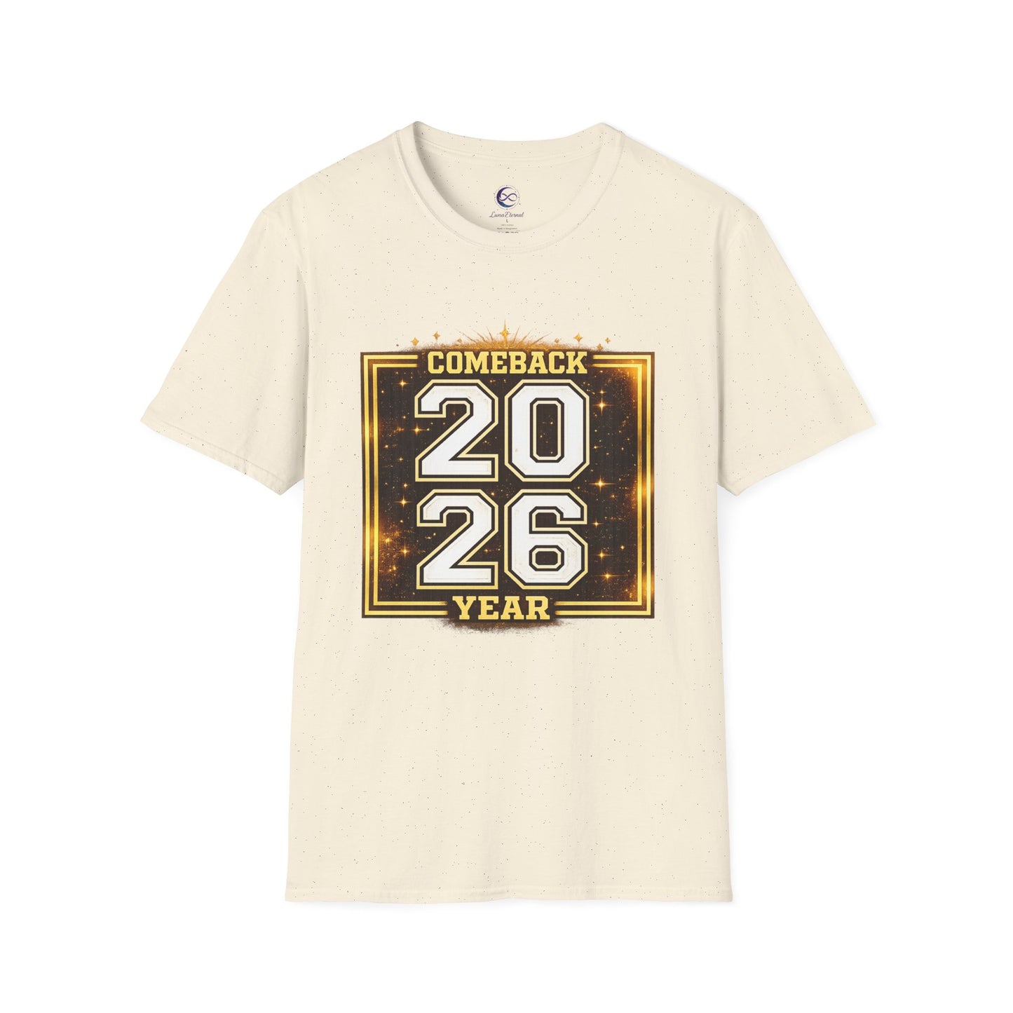 2026 Comeback Year T-Shirt — Retro Gold Sports Style Tee