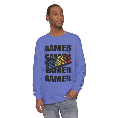 Gamer Long Sleeve Tee — Gaming Shirt