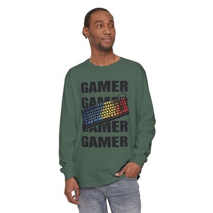 Gamer Long Sleeve Tee — Gaming Shirt