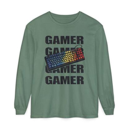 Gamer Long Sleeve Tee — Gaming Shirt