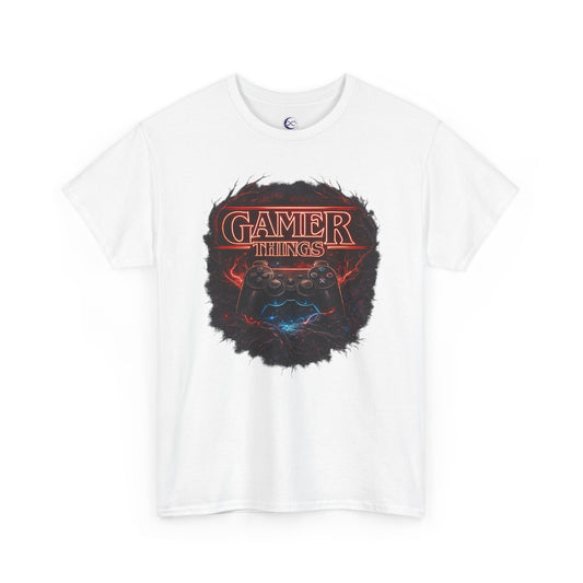 Gamer Things Graphic Tee — Retro Stranger Things‑Style Gaming Shirt