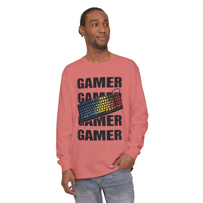 Gamer Long Sleeve Tee — Gaming Shirt