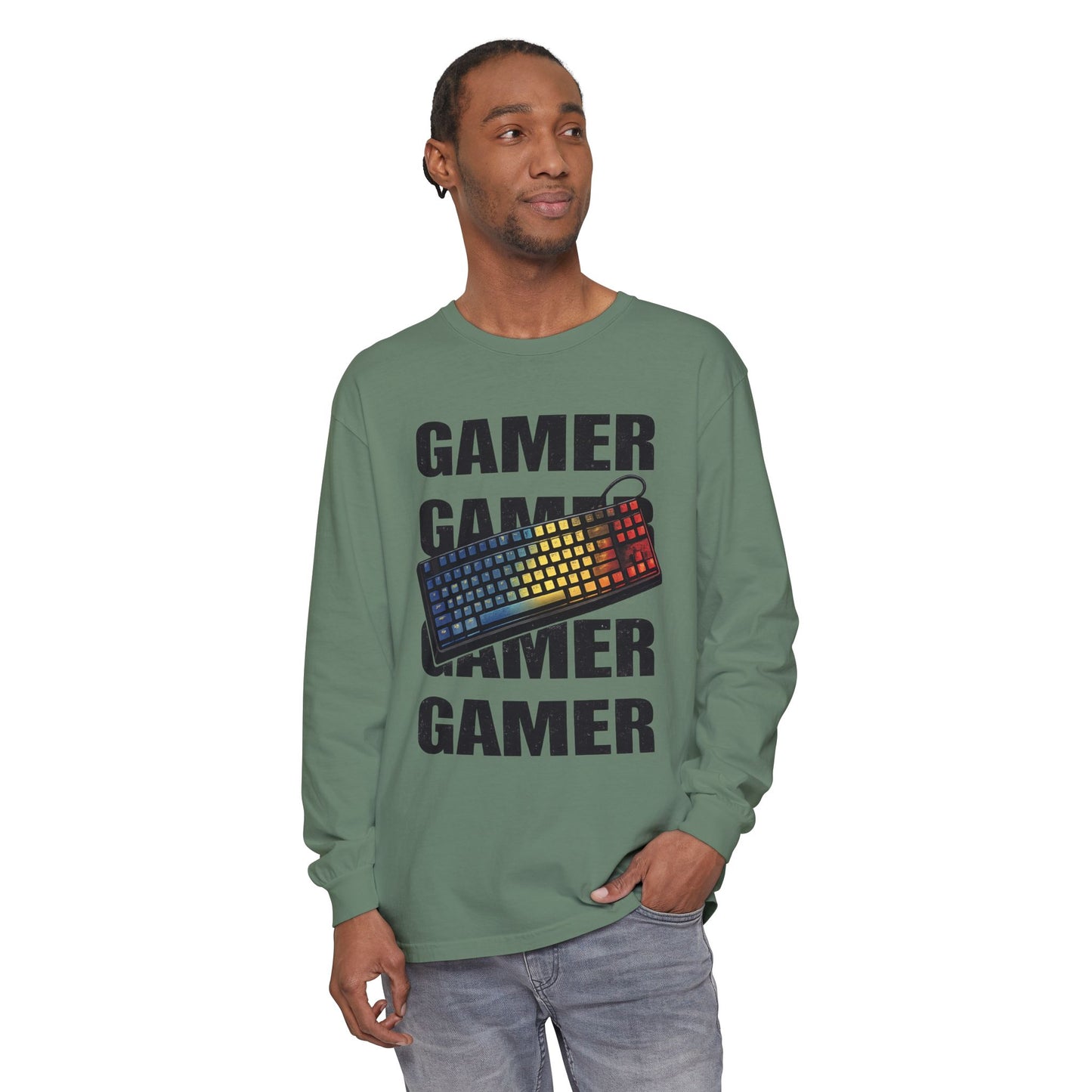 Gamer Long Sleeve Tee — Gaming Shirt