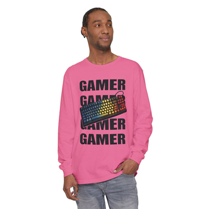 Gamer Long Sleeve Tee — Gaming Shirt