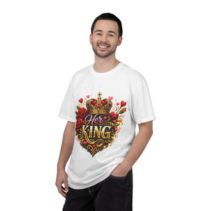Her King T-Shirt — Rose Crown Couples Tee