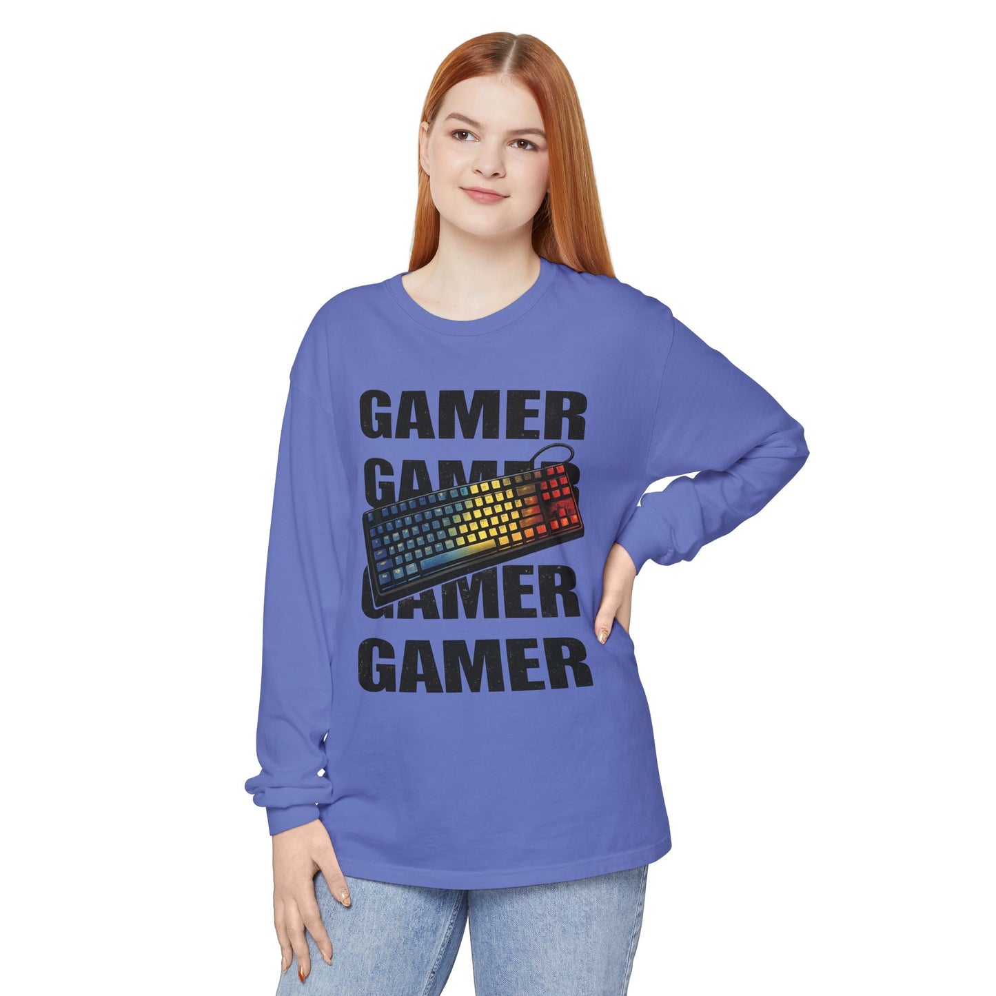 Gamer Long Sleeve Tee — Gaming Shirt