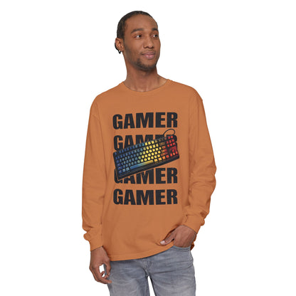 Gamer Long Sleeve Tee — Gaming Shirt