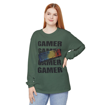Gamer Long Sleeve Tee — Gaming Shirt