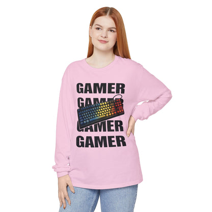 Gamer Long Sleeve Tee — Gaming Shirt