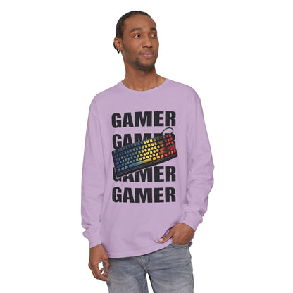 Gamer Long Sleeve Tee — Gaming Shirt