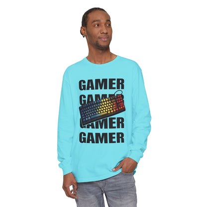 Gamer Long Sleeve Tee — Gaming Shirt