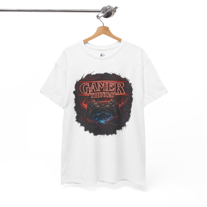 Gamer Things Graphic Tee — Retro Stranger Things‑Style Gaming Shirt
