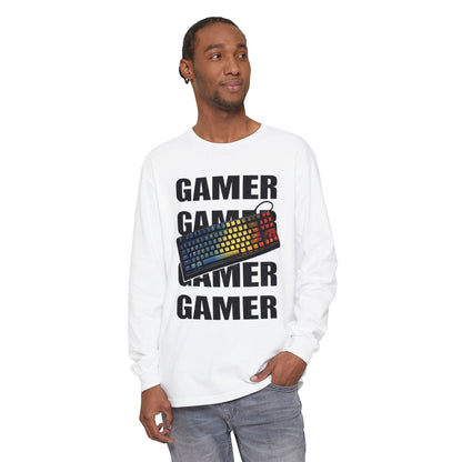 Gamer Long Sleeve Tee — Gaming Shirt