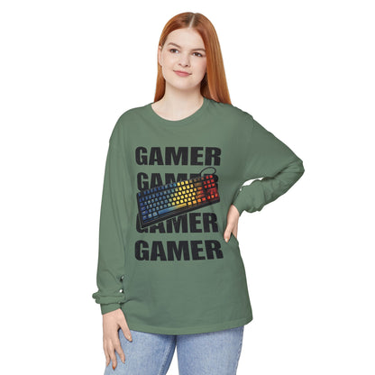 Gamer Long Sleeve Tee — Gaming Shirt